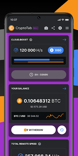 CryptoTab Browser Max Speed Screen 2