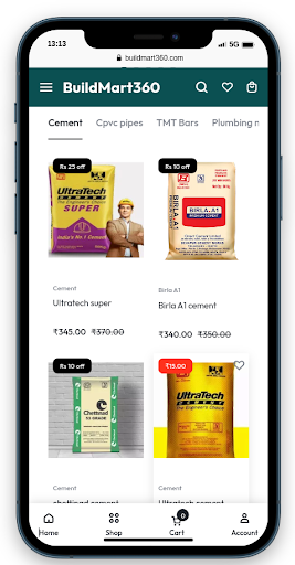 BuildMart360 Screen 3