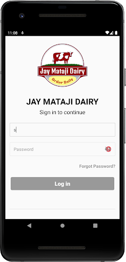 Android application Jay mataji dairy screenshort