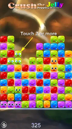 Crush the Jelly - WiFi Battle - Screenshot 1