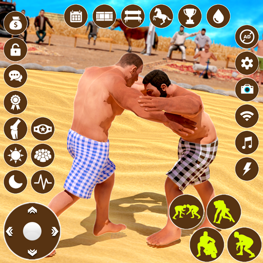 Kabaddi Game: Pro Wrestling 3D logo