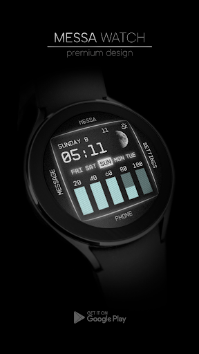 MW36 Space Digital Watch Screenshot 2 - AppWisp.com