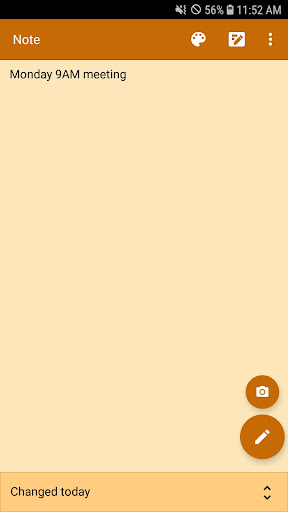 Lumi Note Pad: Notes Checklist Screen 2