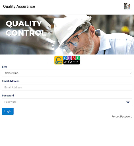 Android application Laboratory Quality Assurance screenshort