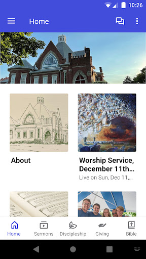 Android application Hopewell Presbyterian screenshort