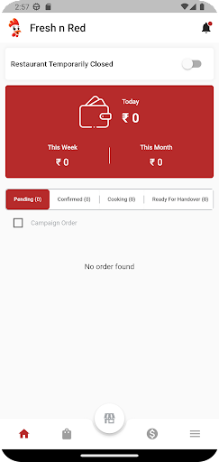 Android application Fresh n Red Vendor screenshort