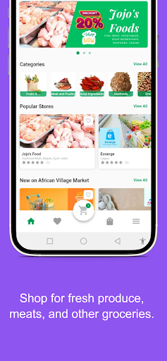 African Village Market Screen 3