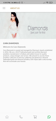 Cara Diamonds Jewellery App