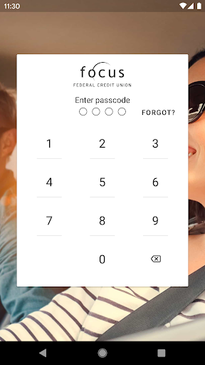 Android application Focus FCU Mobile screenshort