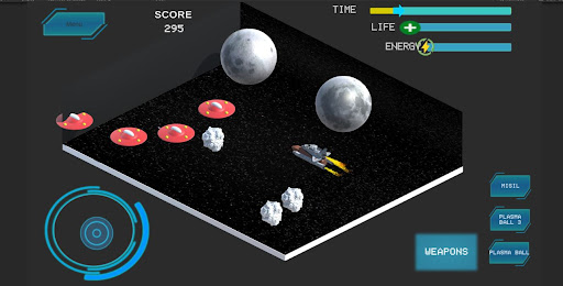 Space Shooter Rockets 3D Screen 3