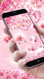 Pink Rose Diamond Theme