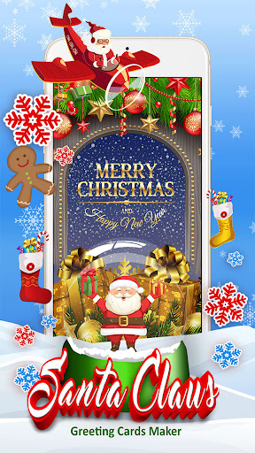 Android application Santa Claus Photo Editor screenshort