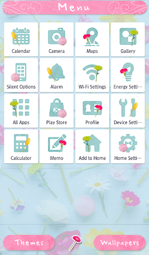Spring Blossoms Theme Screen 2