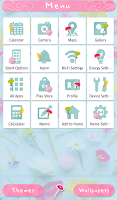screenshot of Spring Blossoms Theme
