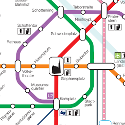 Icon image Vienna Metro Map 2023