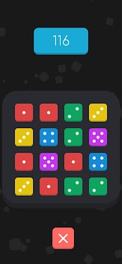 #2. Merge Dice : Make Six Dice (Android) By: Blue Bubbles