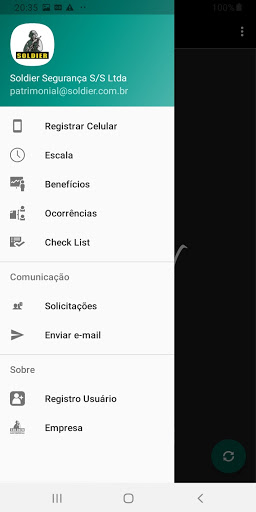 Android application Soldier Patrimonial Ronda screenshort