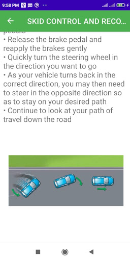 NTSA DRIVER LEARNER MANUAL Screen 3