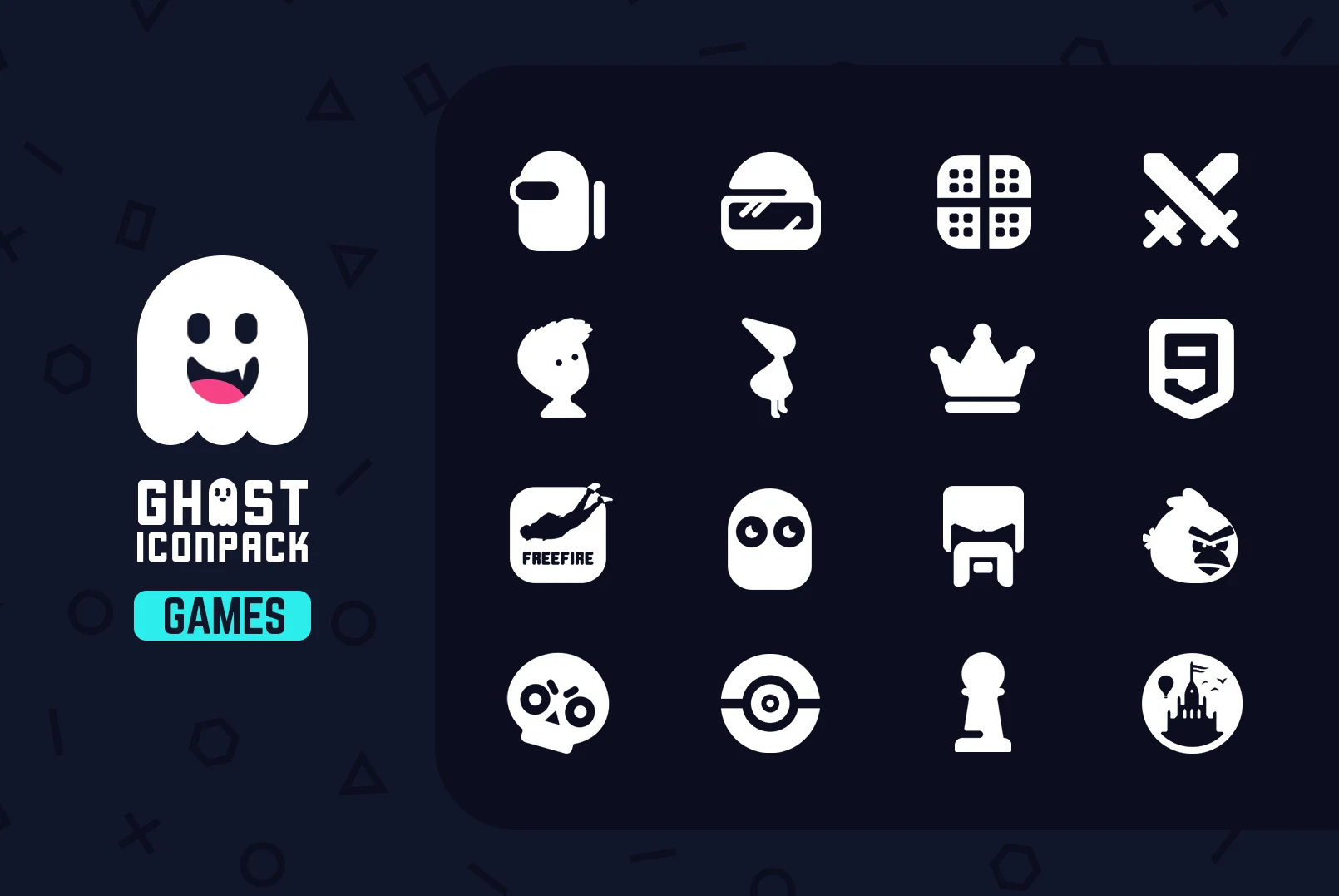 Ghost IconPack Mod Apk For Android
