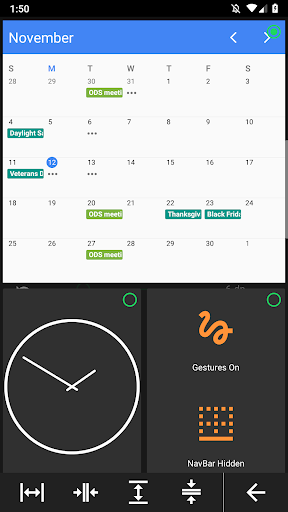 DISCONTINUED Widget Drawer