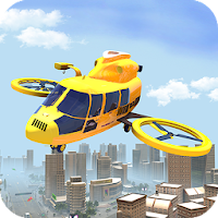Real Flying Drone Taxi Simulator Driver