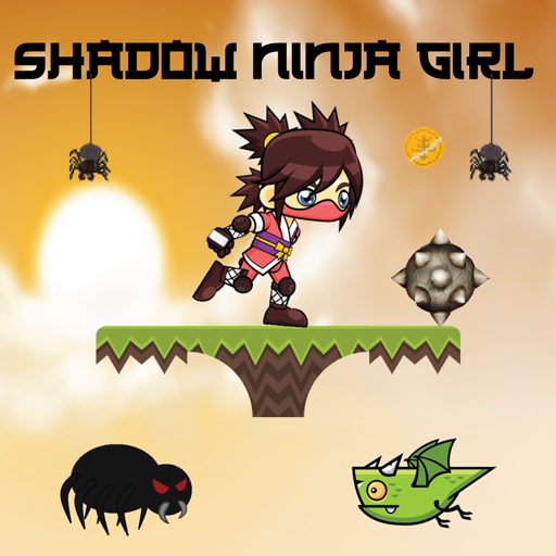 Shadow Ninja Girl Logo