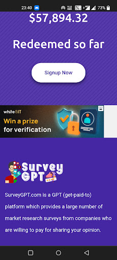 SurveyGPT Screen 2