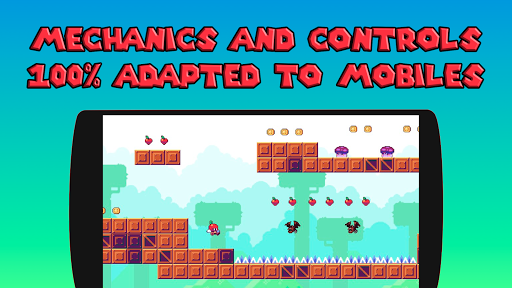 Appfy 2D Adventure - Hard one tap jump and run screenshots 3