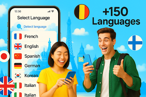 Screenshot of Languages Translator App