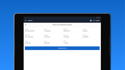 Android application CentralSquare Mobile screenshort