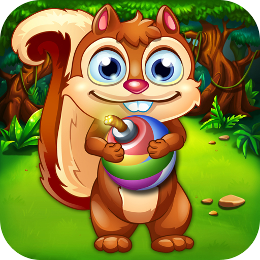 Logo forest rescue: match 3 puzzle