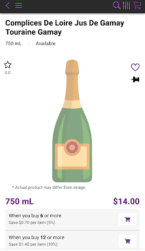Smiling Violet Wine Screen 2