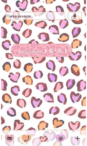 Android application Cute Theme-Leopard Print- screenshort