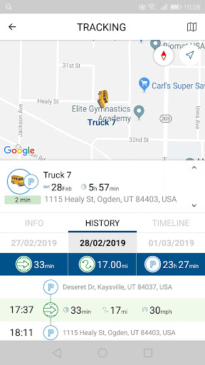 FleettrackGPS Screen 3
