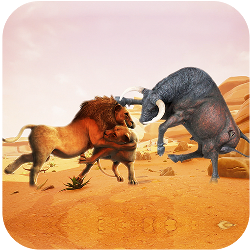 Wild Animal Fighting Games 3D  Icon
