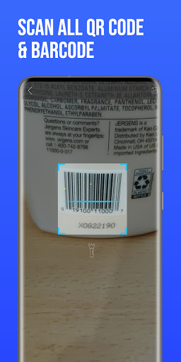 Android application QR Code & Barcode scanner screenshort