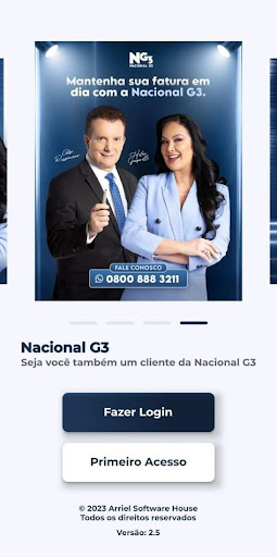 Android application Nacional G3 screenshort