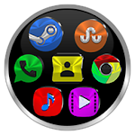 Cover Image of Скачать Colorful Nbg Icon Pack 17.2 APK