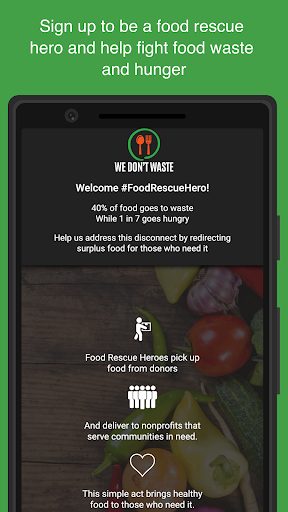 Android application We Rescue screenshort
