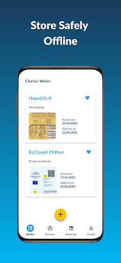 Health4Travel Screen 3