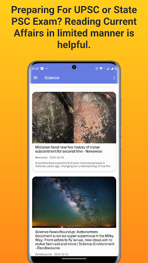 Android application Science & Tech- UPSC State PSC screenshort