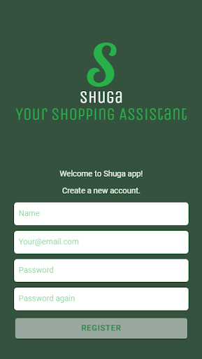 Shuga Shopping Lists Screen 2