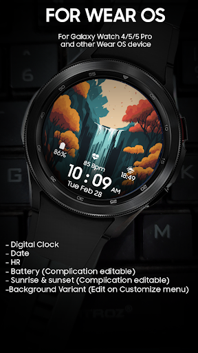 Android application Waterfall 2 screenshort