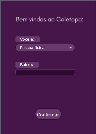 Coletapa Screen 2