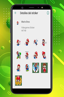 sticker de videojuegos Screenshot