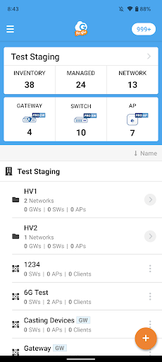 Android application EnGenius Cloud To-Go screenshort