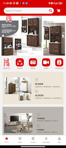 Android application Hoong Design screenshort