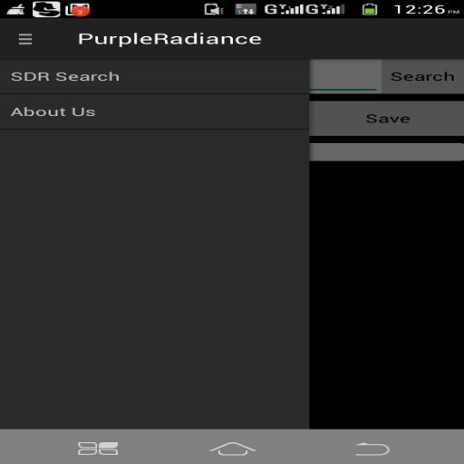 SDR PurpleRadiance logo