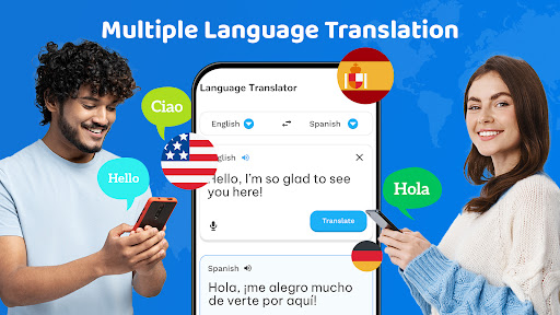 Android application Language Translator Dictionary screenshort