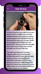 GW67 Plus Smartwatch Guide